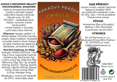 kakao prasek criollo 2 kakao prasek criollo 2