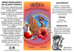 Ibišek jedlý, kandovaný