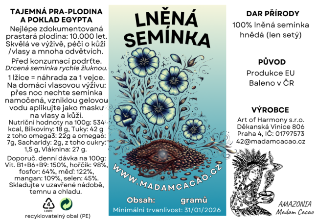 Lněné seminko