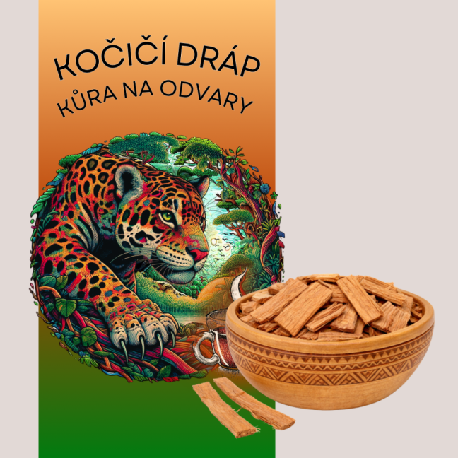 Vilcacora, kusy - Velikost balení: 1000 g