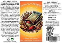 kakaovy prasek criollo