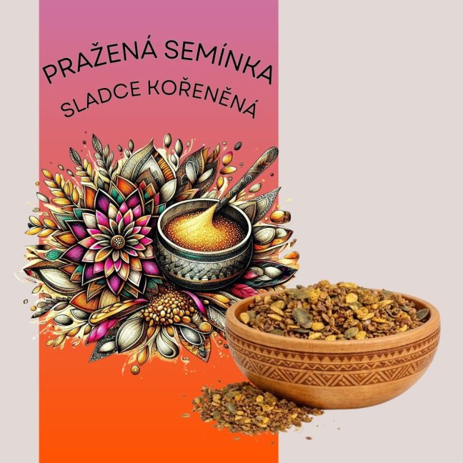 Pražená semínka - aztécké koření - Velikost balení: 100 g