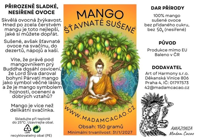 sušené mango natural