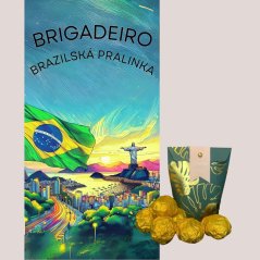 Brigadeiro čokoládové pralinky dárkové balení